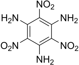 Strukturní vzorec TATB