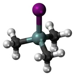 Tyčinkovo-kuličkový model molekuly
