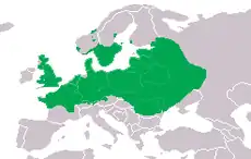 rozšíření čolka velkého