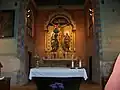Oltář v místním kostele