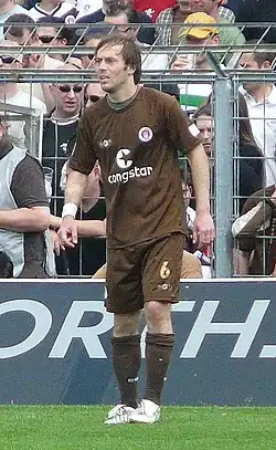 Filip Trojan v sezóně 2007/08 v týmu FC St. Pauli