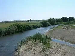 Řeka severozápadně od Tróje