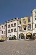 Trutnov Krakonošovo náměstí 130 a 131.JPG
