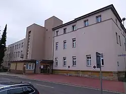 Hlavní budova nemocnice (pavilon A1 a A2)