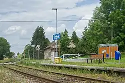 Celkový pohled na zastávku