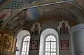 Interiér chrámu