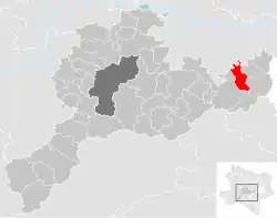 Tullnerbach na mapě