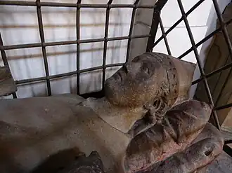 Tvář sv. Wolfganga z kenotafu