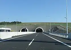 Tunel Bikoš v září 2023