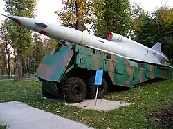 Tu-141 with launcher