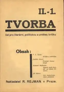 Tvorba, 1/1927
