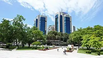 Tirana je ekonomické centrum Albánie