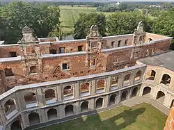 Zřícenina – pohled z věže