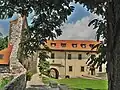 Areál kláštera.