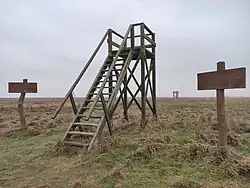 Pohled na obě rozhledny