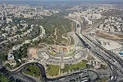 Čtvrť Har Chocvim v údolí Nachal Cofim