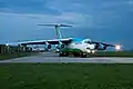 Nákladní Iljušin Il-76 Uzbekistan Airways