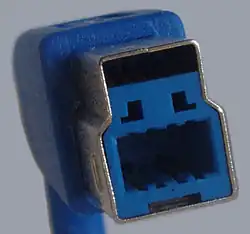 USB 3.0 Standard-B connector