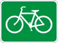 Označení cyklotrasy v USA
