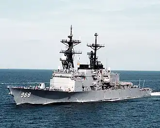 USS Arthur W. Radford (DD-968) v roce 1990