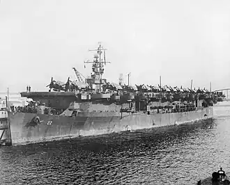 USS Independence v roce 1945