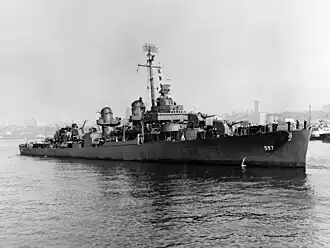 USS Johnston (DD-557) v roce 1943
