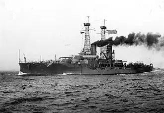 USS North Dakota přibližně v roce 1912