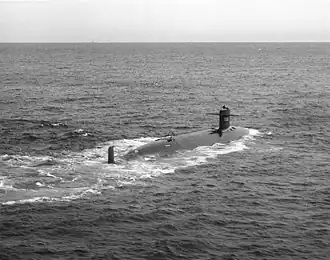 USS Thresher v roce 1961
