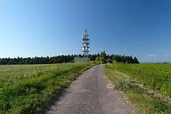 Vrchol U doubku s vysílačem