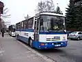 Autobus Karosa C 934 na lince 269 u nádraží v Uhříněvsi, prosinec 2011