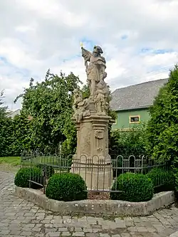 Socha svatého Floriána v Uhřičicích