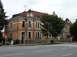 Uherské Hradiště, Malinovského čp. 368, z rohu.JPG