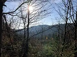 Uhorská od rozcestí pod Čuboňovem