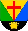 Znak obce Újezd u Svatého Kříže