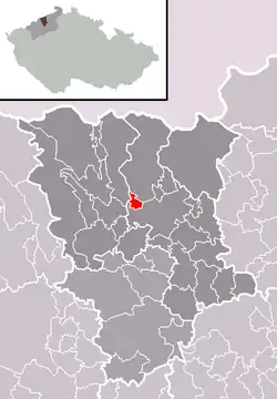 Újezdeček na mapě