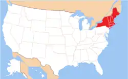 Ukrajinská katolická eparchie ve Stamfordu na mapě