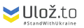 Logo Ulož.to v roce 2022 v reakci na ruskou invazi na Ukrajinu