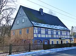 Podstávkový dům v Polenztalstraße