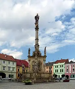 Uničov, Mariánský sloup (01).jpg