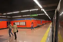 Nástupiště stanice