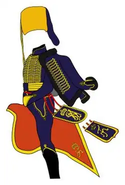 Uniforma Moroczových husařů