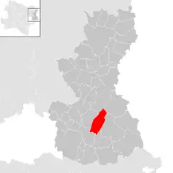 Untersiebenbrunn na mapě