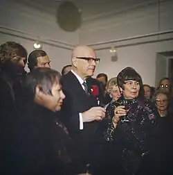 Urho Kekkonen i Kuvasiskot 1971