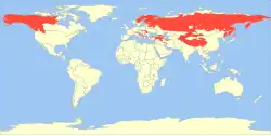 Areál rozšíření