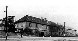 Usedlost Pražačka čp. 10 kolem roku 1946