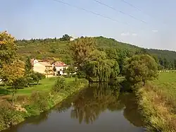 Úslava pod vrchem Hůrka ve Starém Plzenci