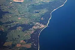 Letecký pohled na město