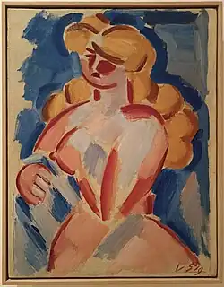 Václav Špála, Světlovlasé děvče (1919)