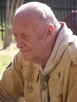 Václav Břicháček 16. 8. 2003 na Orlovech, foto: Tomáš Řehák