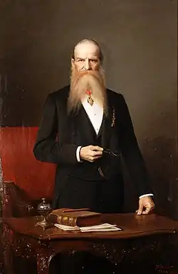 Portrét z roku 1895 od Václava Brožíka